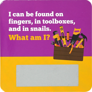 Lunch Box Riddles Scratch-Off Deck (Set of 60 cards)