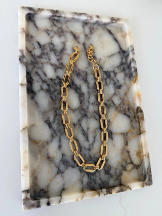 Gianna Necklace by Chansuttpearls, gold