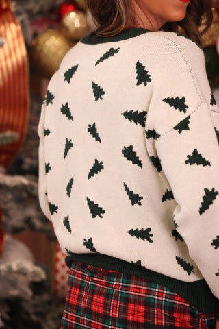 PREORDER- Christmas Forest Knit Pullover