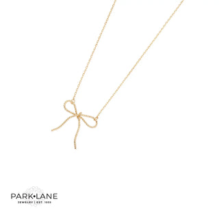 Park Lane Lacey bow earrings & necklace