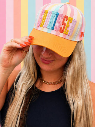 Sunkissed Striped Hat